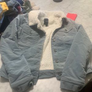 Forever 21 corduroy Sherpa jacket
